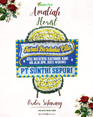 Papan Bunga Duka di Tegalurung