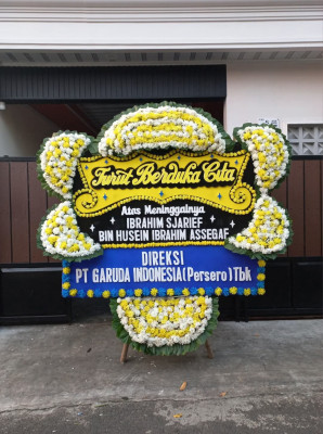 Papan Bunga Duka di Tegalurung